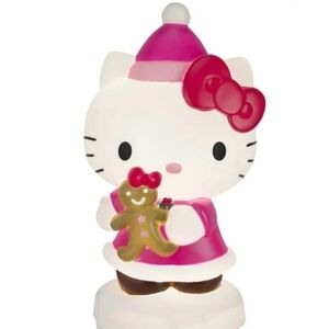 NWT. Hello Kitty With Gingerbread Blow Mold Decoration
